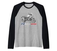 R 1300 GS Motorcycle for Real Adventure, Touring Lovers Raglan Baseball Tee