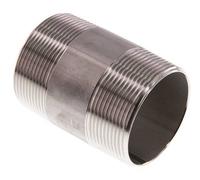 R 2'' Stainless steel Double Pipe Nipple 20 Bar DIN 2982 - 80mm