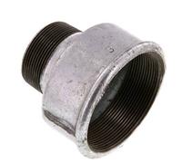 R 2'' x Rp 3'' M/F Zinc plated Cast iron Reducing Adapter 25 Bar