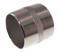 R 3'' Stainless steel Double Pipe Nipple 20 Bar DIN 2982 - 80mm