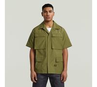 R-3N Slim Overshirt - Green - Men S
