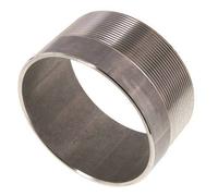 R 4'' Male x 114.3mm Stainless steel Pipe Nipple with Welding End 20 Bar DIN 2982 - 60mm