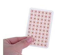 R A Products Ear Seed Whole_Body Acupressure Kit 600 Counts Vaccaria Seeds Ears Acupuncture Stickers Handheld Massager, Multicolour