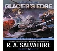 R. A. Salvatore Glacier's Edge Paperback Book R. A. Salvatore Multicolor