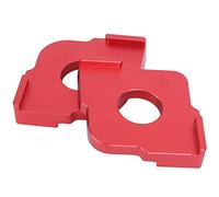 R Angle Arc Template Woodworking Positioning Tool, Aluminum Alloy, Red, Multi - Size - Durable Material, Precision Calibration, Ideal for Woodworking Projects
