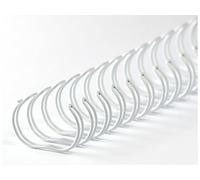 R & B 34RM143 WS Wire Spiral Binding Elements 34 14.3 mm, 9/16-Inch 3: 1 Pitch Pack of 50), White