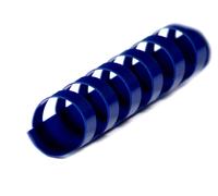 R & B BRP100 Dark Blue Plastic Binding Combs 21 Rings 10 mm Pack of 100