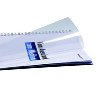 R & B Laminating System UMT020T Clear Sheets DIN A4 PVC Covers 0.20 mm Thick, Clear (Pack of 100)