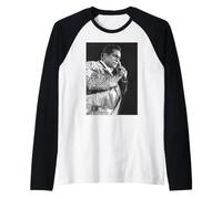 R&B Soul Singer Live By Stephen Wright Raglan Baseball Tee