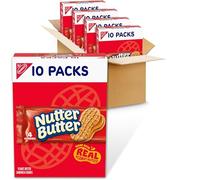 r Butter Peanut Butter Sandwich Cookies 40 Snack Packs (4 Biscuits Per Pack, 4 Boxes)