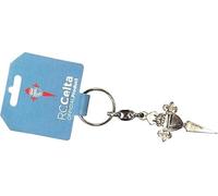 R.C. Celtic De Vigo, Keychain, Openwork Crest Keychain., metallic silver, Estandar
