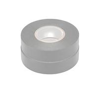 R&C Components Ltd PVC Insulation Electrical Tape 19mm x 20m in Multiple Colours and Pack Sizes Flame Retardent (2, Grey)