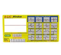 R-CAT ECG Card (EKG) Window. ECG tool for paramedics, nurses and doctors