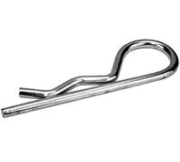 R Clip, 3mm, Pk10, Clip Diameter 3mm, Clip Type Retaining Clip, Mounting Hole Dia 3.5mm, Product Range R Clips, Length 72mm, Material Stainless Steel, Clip Fasteners & Hardware