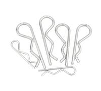 R clip pin, 5/10pcs M1 M1.2 M1.6 M1.8 M2 M2.5 M3 M3.5 M4 Steel R Type Spring Cotter Pin Wave Shape Split Clip Clamp Tractor Pin For Car(1.2x20mm(10PCS))