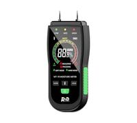 R&D MT-19 Wood Moisture Meter Digital Humidity Meters Wall Hygrometer Timber Damp Detector Building Tester Carton(MT19C)