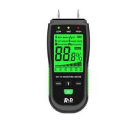 R&D MT-19 Wood Moisture Meter Digital Humidity Meters Wall Hygrometer Timber Damp Detector Building Tester Carton