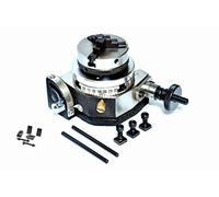 R&D Tilting Rotary Table 3/80mm with 65mm Mini Scroll Chuck M6 Clamping KIT Set