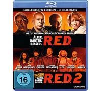 R.E.D. / R.E.D. 2 (BLU-RAY) -