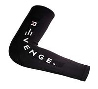 R-EVENGE Arm Tubular Tape Carbon Compression, BASED on KINESIOTAPING, Patented, Arm Sleeves for Sports, BALLOON, Running, Calisthenics, Football, Gym, Crossfit, Swimming (Small, Black)