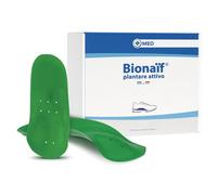 R-EVENGE Bionaif Resin Polymer Active Footbed, Elastically Deformable, Helps Improve Posture, Promotes Blood Circulation (Green, L/XL 39-42 <70 kg)