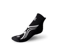 R-EVENGE Pool Classic Sock, Ideal for all Activities in Water and Wet Surfaces. Antibacterial and Non-Slip. Ecological with Yarn and Recycled Packaging. Chlorine Resistant, black / white, M 38/41