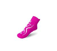 R-EVENGE Pool Kids Anti-Bacterial Non Slip Sock - Eco Friendly Yarn & Recycled Packaging - Chlorine Resistant and Ideal for All Water Activities and All Wet Surfaces, Fuchsia, 31/35 EU