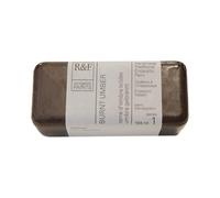 R & F 104ml (small cake) Encaustic (Wax Paint) Burnt Umber (1115)