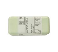 R & F 104ml (small cake) Encaustic (Wax Paint) Celadon Green (112E)