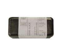 R & F 104ml (small cake) Encaustic (Wax Paint) Ivory Black (1111)