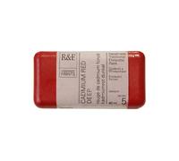 R & F 40ml (small cake) Encaustic (Wax Paint) Cadmium Red Deep (1152)