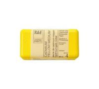 R & F 40ml (small cake) Encaustic (Wax Paint) Cadmium Yellow Med (1142)