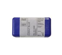 R & F 40ml (small cake) Encaustic (Wax Paint) Cobalt Blue (1153)