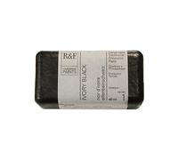R & F 40ml (small cake) Encaustic (Wax Paint) Ivory Black (1111)