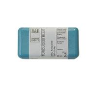 R & F 40ml (small cake) Encaustic (Wax Paint) Turquoise Blue (112B)