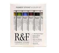 R&F Pigment Sticks Introductory Set of 6 (2810)
