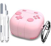 R-fun for New Samsung Galaxy Buds 4/4 pro Silicone Case, Compatible with Samsung Galaxy Buds 4 Headphones, Gaming Console Look Design, Pink