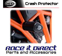 Aero Crash Protectors for KTM 1290 Super Duke R '14-'19 Colour: Black
