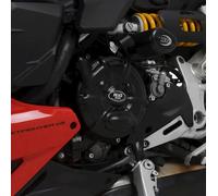 R&G Engine Case Cover Black (Race LHS) Ducati Streetfighter V2 2022 - 2024