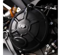 R&G Engine Case Covers Black (RHS Clutch Cover) Aprilia Tuono 660 2021-2024