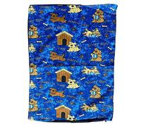 R&G Large Pet Dog Bed Cover, Zipped Removable & Washable Cushion Cover Super Soft Pet Bed, Printed Filled Cushion 19 x 29 Easy to Clean & Machine Washable Pet Bed Pillow