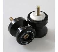 R&G M8 Cotton Reels Black Kawasaki ZX6-R 2012 - 2018