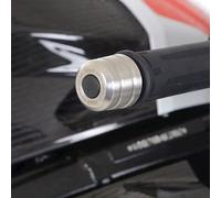 R&G Racing Stainless Steel Bar Ends - BMW M1000RR / Yamaha Tracer 9