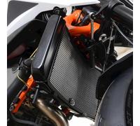 Free Shipping R&G Racing Black Water Radiator Protector For Motorcycle Parts