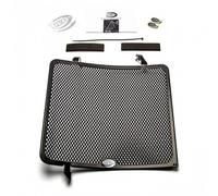 BLACK WATER RADIATOR GRID R&G FOR TRIUMPH STREET TRIPLE R 765 17-23
