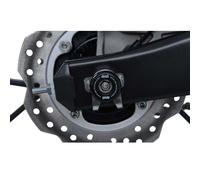 R&G Spindle Sliders Black - Honda CB125R 2018 - 2024