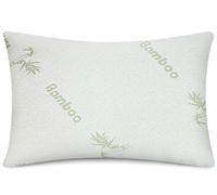 R&G Super Soft Bounce Back Bamboo Pillow Hypoallergenic & Antibacterial Pillow for Neck Pain Relief Luxury and Sleeping Adjustable - Perfect for Side Sleeper (1)