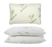 Memory Foam Bamboo Pillow - Off-White / 1