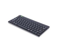 R-Go Compact Break, Bluetooth, Anti-RSI Pause Software, Ultra-Slim, QWERTY (US), Wireless, Compatible with Windows/Mac, Black