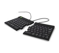 R-Go Tools Split Ergonomic Keyboard, QWERTY (UK), black, wired